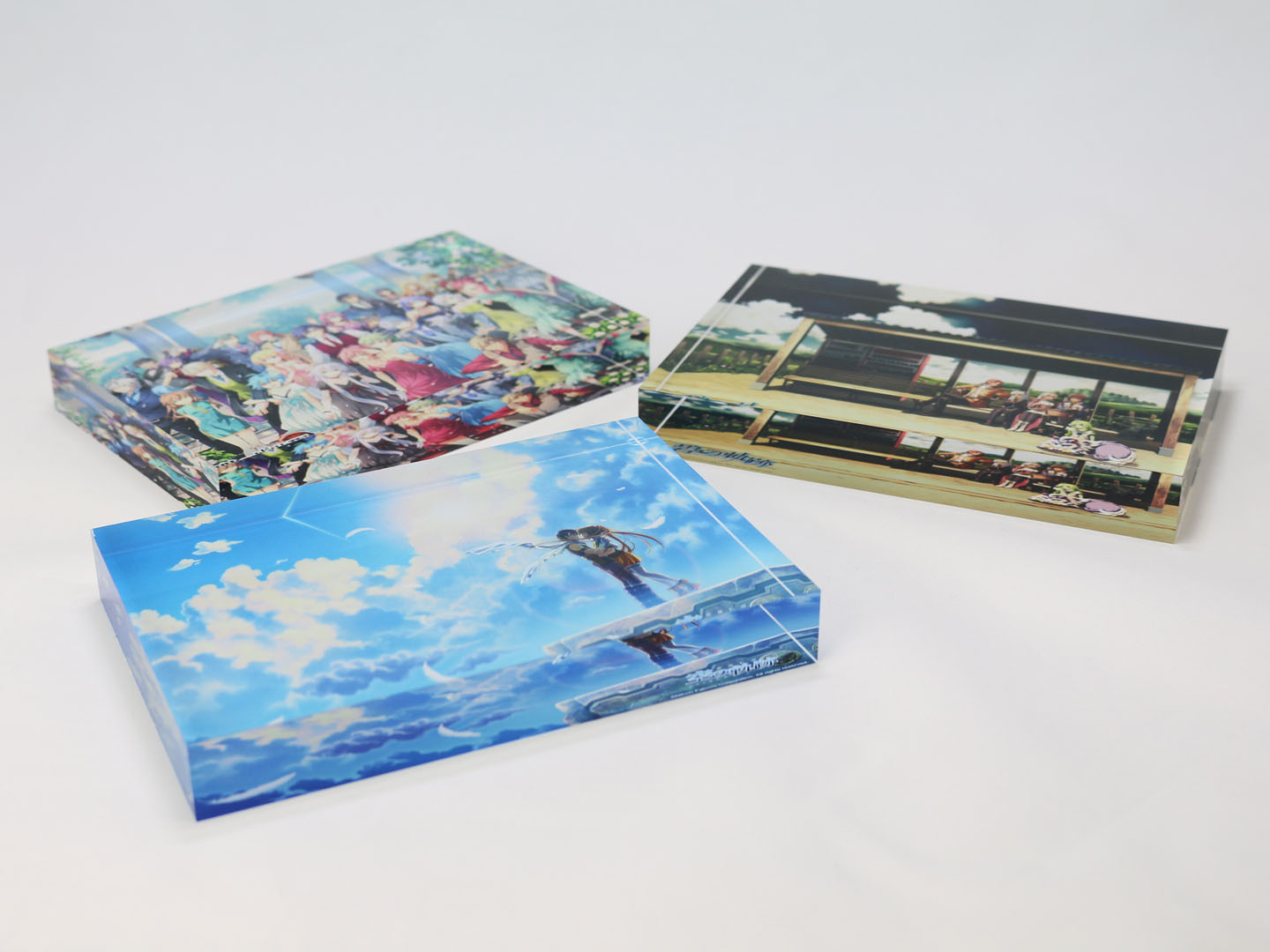 キャラ印 Com 閃の軌跡 軌跡シリーズ アクリルブロック 碧の軌跡 片手には缶コーヒー